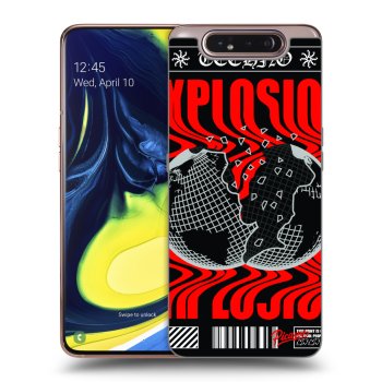 Picasee silikónový prehľadný obal pre Samsung Galaxy A80 A805F - EXPLOSION