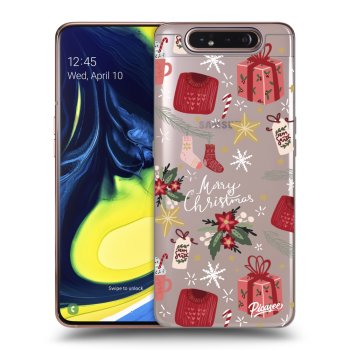 Obal pre Samsung Galaxy A80 A805F - Christmas