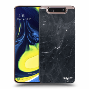 Obal pre Samsung Galaxy A80 A805F - Black marble