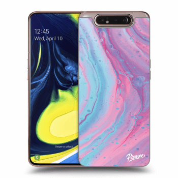 Obal pre Samsung Galaxy A80 A805F - Pink liquid