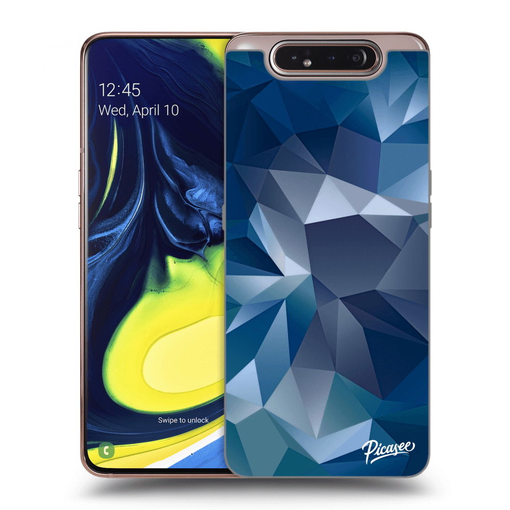 Picasee silikónový prehľadný obal pre Samsung Galaxy A80 A805F - Wallpaper