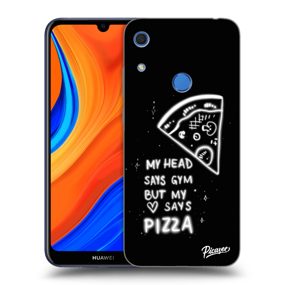 Picasee silikónový prehľadný obal pre Huawei Y6S - Pizza