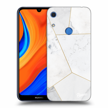 Obal pre Huawei Y6S - White tile