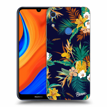 Picasee silikónový prehľadný obal pre Huawei Y6S - Pineapple Color
