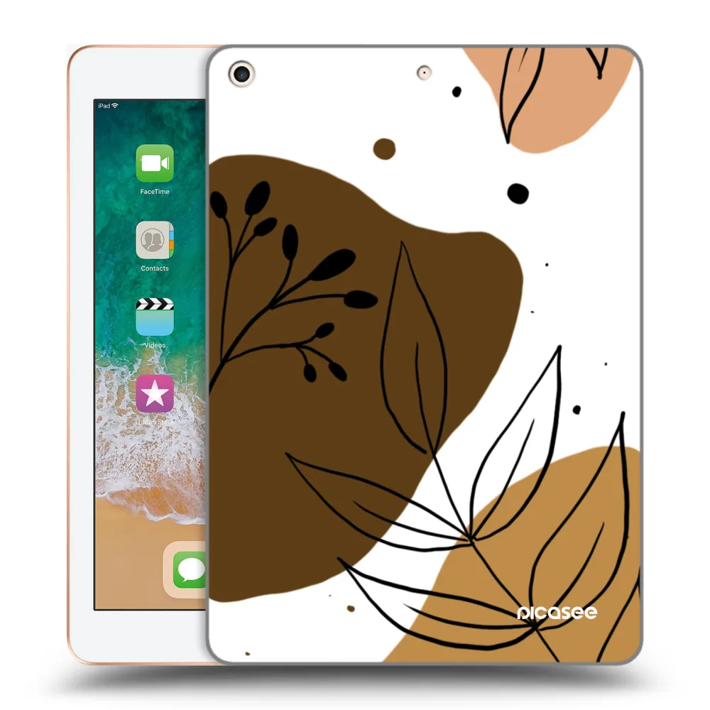 Picasee silikónový prehľadný obal pre Apple iPad 9.7" 2018 (6. gen) - Boho style