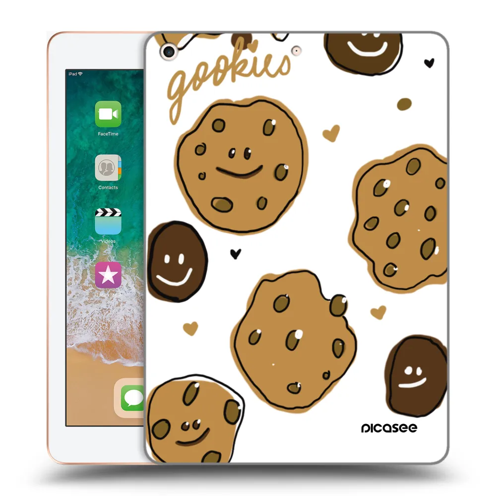Picasee silikónový prehľadný obal pre Apple iPad 9.7" 2018 (6. gen) - Gookies