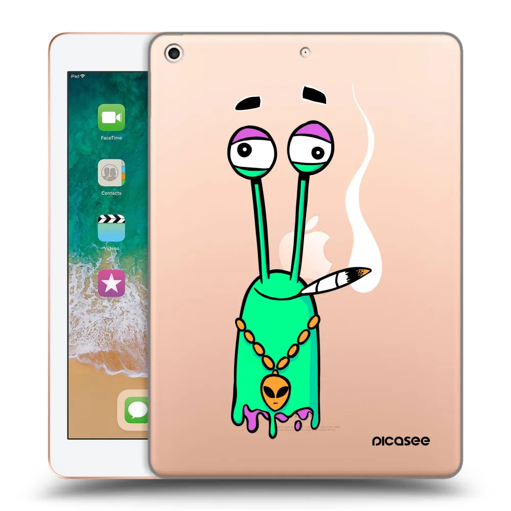 Picasee silikónový prehľadný obal pre Apple iPad 9.7" 2018 (6. gen) - Earth - Sám doma