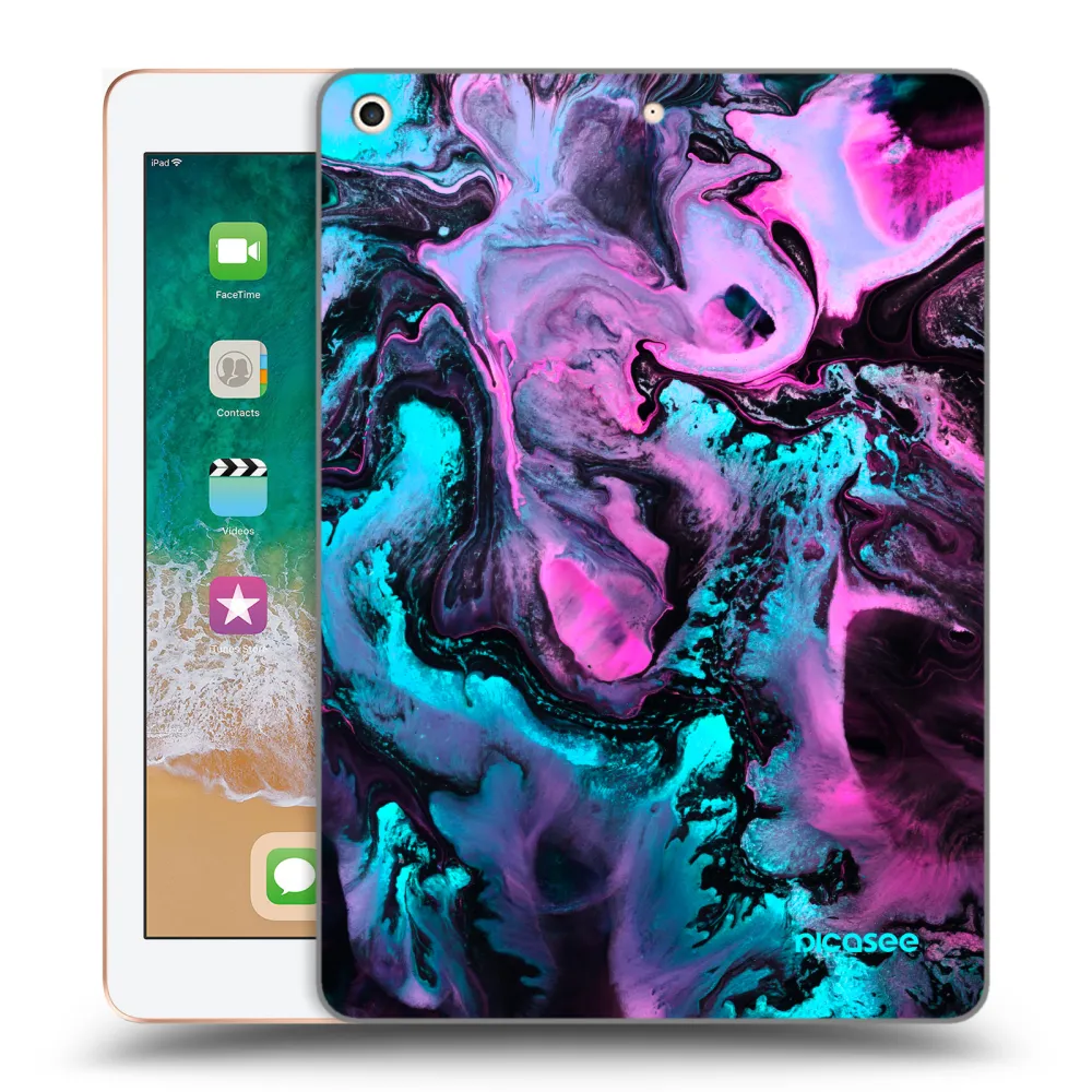 Picasee silikónový prehľadný obal pre Apple iPad 9.7" 2018 (6. gen) - Lean