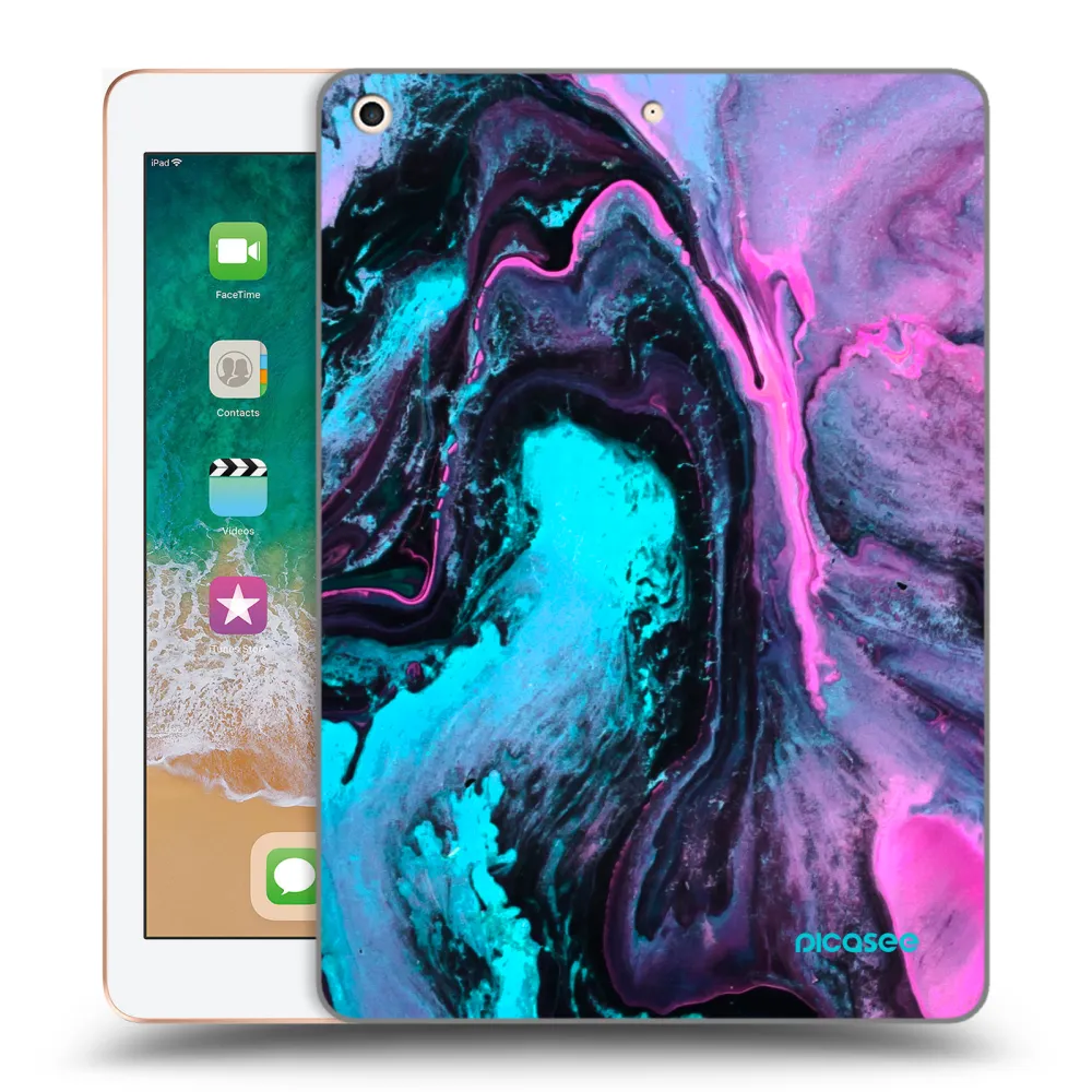Picasee silikónový prehľadný obal pre Apple iPad 9.7" 2018 (6. gen) - Lean 2