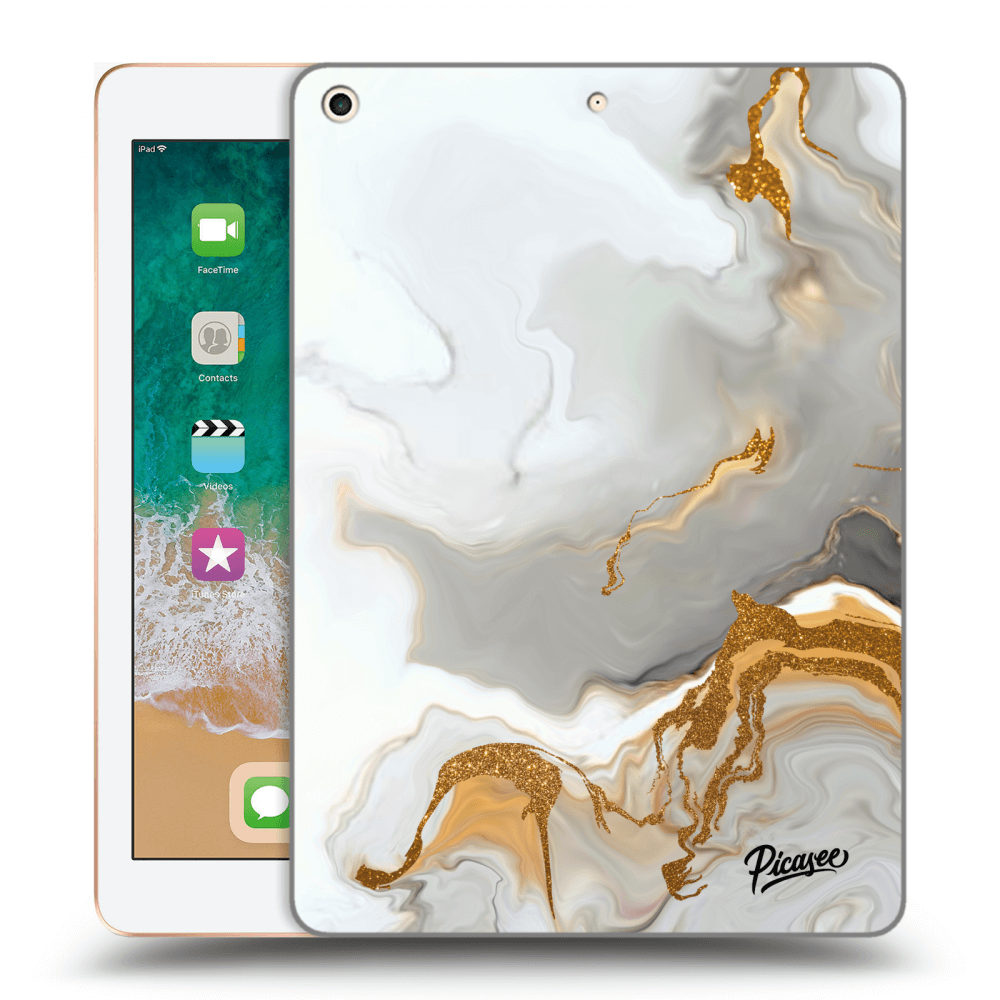 Picasee silikónový čierny obal pre Apple iPad 9.7" 2018 (6. gen) - Her