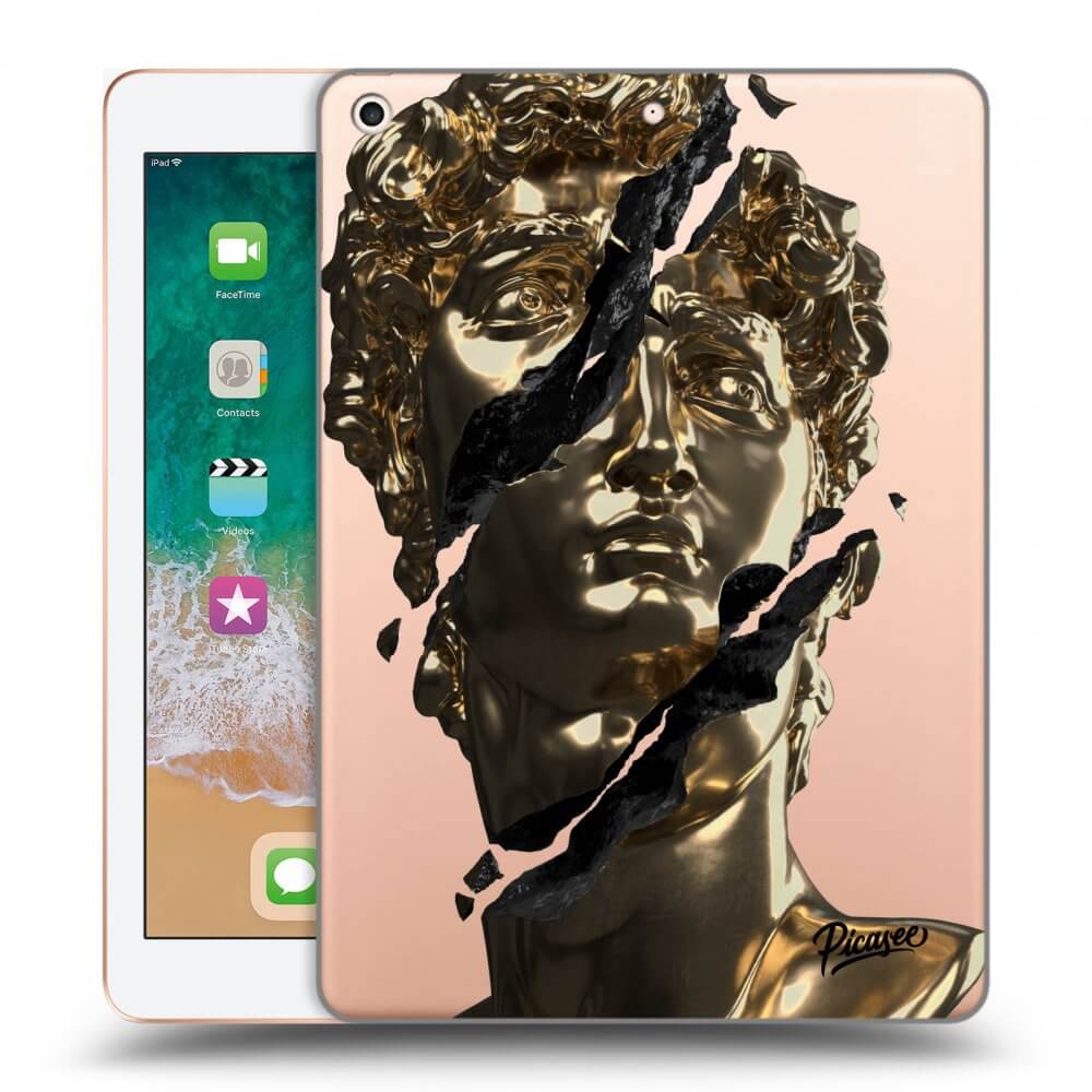 Picasee silikónový prehľadný obal pre Apple iPad 9.7" 2018 (6. gen) - Golder