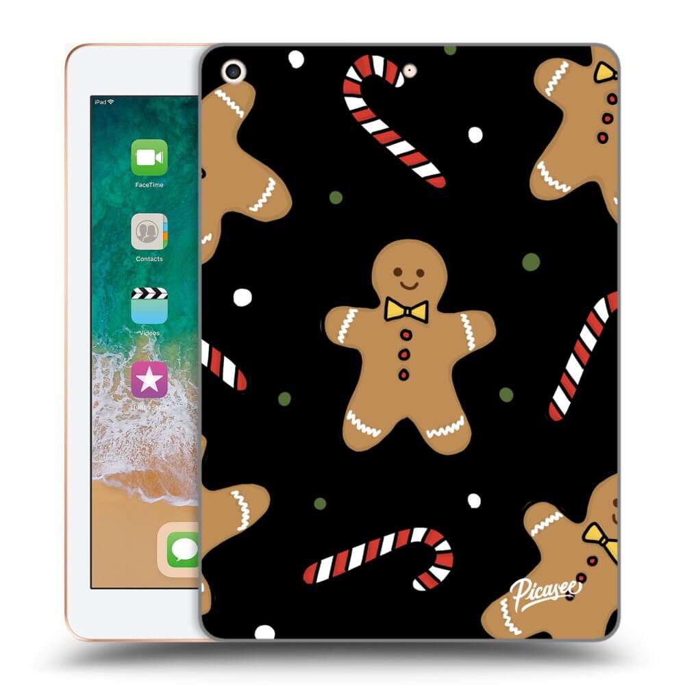 Picasee silikónový čierny obal pre Apple iPad 9.7" 2018 (6. gen) - Gingerbread