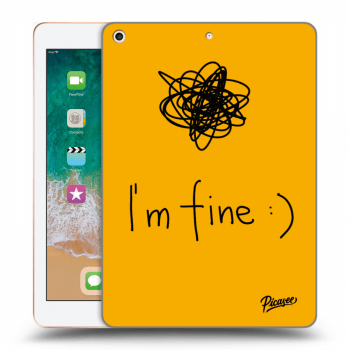 Obal pre Apple iPad 2018 (6. gen) - I am fine