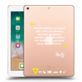 Obal pre Apple iPad 9.7" 2018 (6. gen) - Kazma - MŮŽETE DOKÁZAT, CO BUDETE CHTÍT