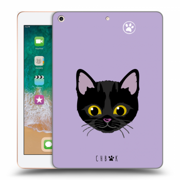 Obal pre Apple iPad 9.7" 2018 (6. gen) - Chybí mi kočky - Fialová