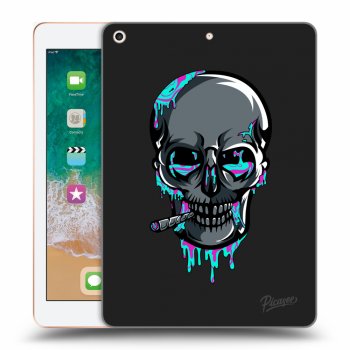 Picasee silikónový čierny obal pre Apple iPad 9.7" 2018 (6. gen) - EARTH - Lebka 3.0