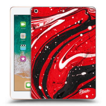 Obal pre Apple iPad 9.7" 2018 (6. gen) - Red black