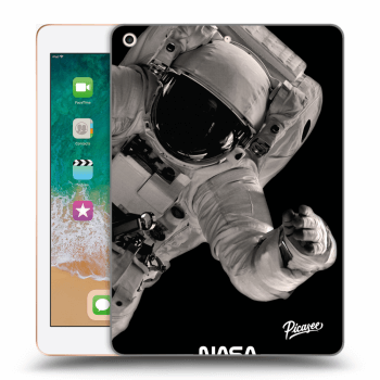 Picasee silikónový prehľadný obal pre Apple iPad 9.7" 2018 (6. gen) - Astronaut Big