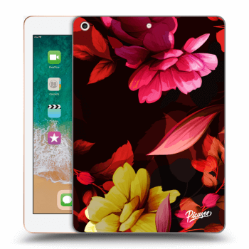 Obal pre Apple iPad 9.7" 2018 (6. gen) - Dark Peonny