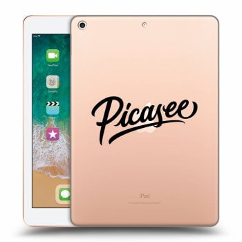 Picasee silikónový prehľadný obal pre Apple iPad 9.7" 2018 (6. gen) - Picasee - black