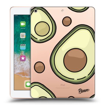 Picasee silikónový prehľadný obal pre Apple iPad 9.7" 2018 (6. gen) - Avocado