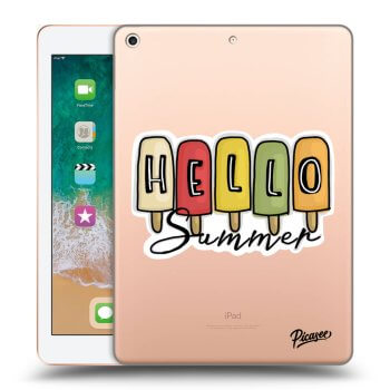 Picasee silikónový prehľadný obal pre Apple iPad 9.7" 2018 (6. gen) - Ice Cream