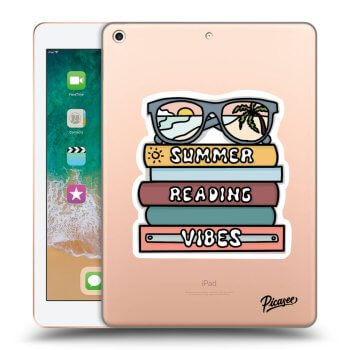 Picasee silikónový prehľadný obal pre Apple iPad 9.7" 2018 (6. gen) - Summer reading vibes