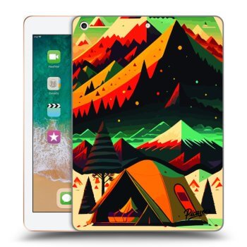 Picasee silikónový prehľadný obal pre Apple iPad 9.7" 2018 (6. gen) - Montreal