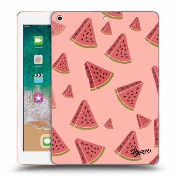 Picasee silikónový čierny obal pre Apple iPad 9.7" 2018 (6. gen) - Watermelon