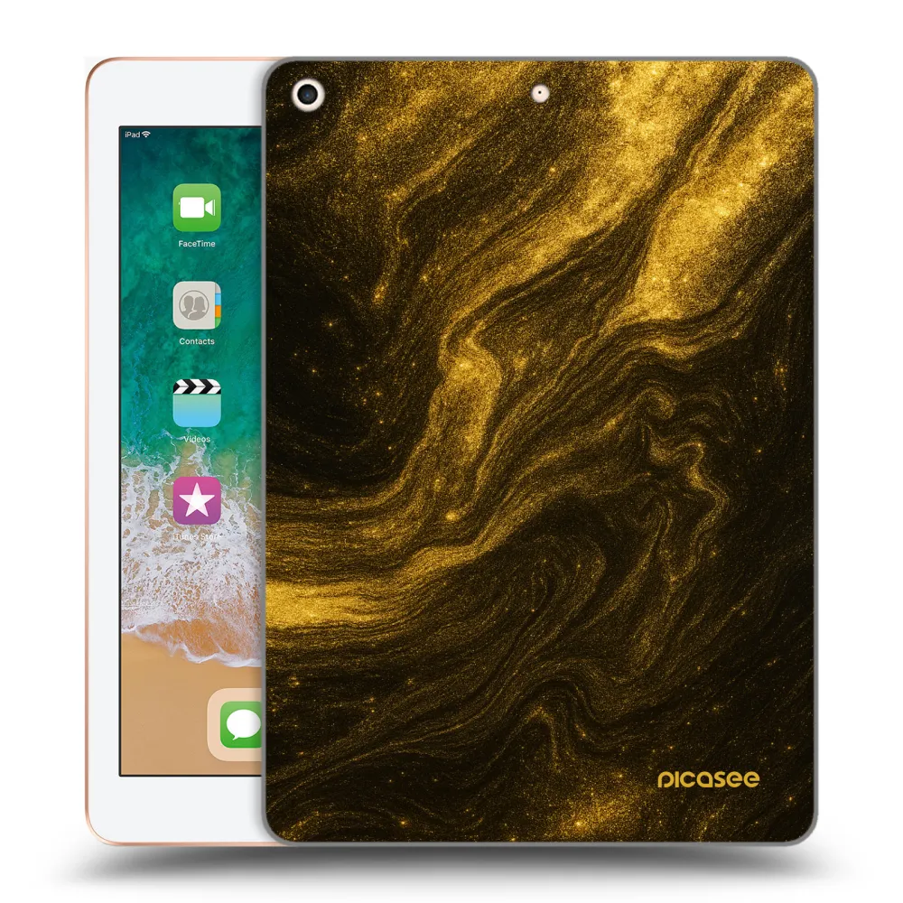 Picasee silikónový prehľadný obal pre Apple iPad 9.7" 2018 (6. gen) - Black