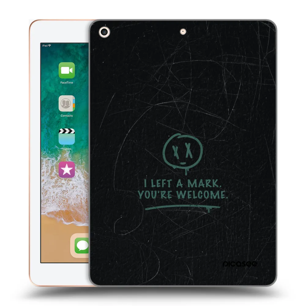 Silikónový prehľadný obal pre Apple iPad 9.7" 2018 (6. gen) - LEFT A MARK