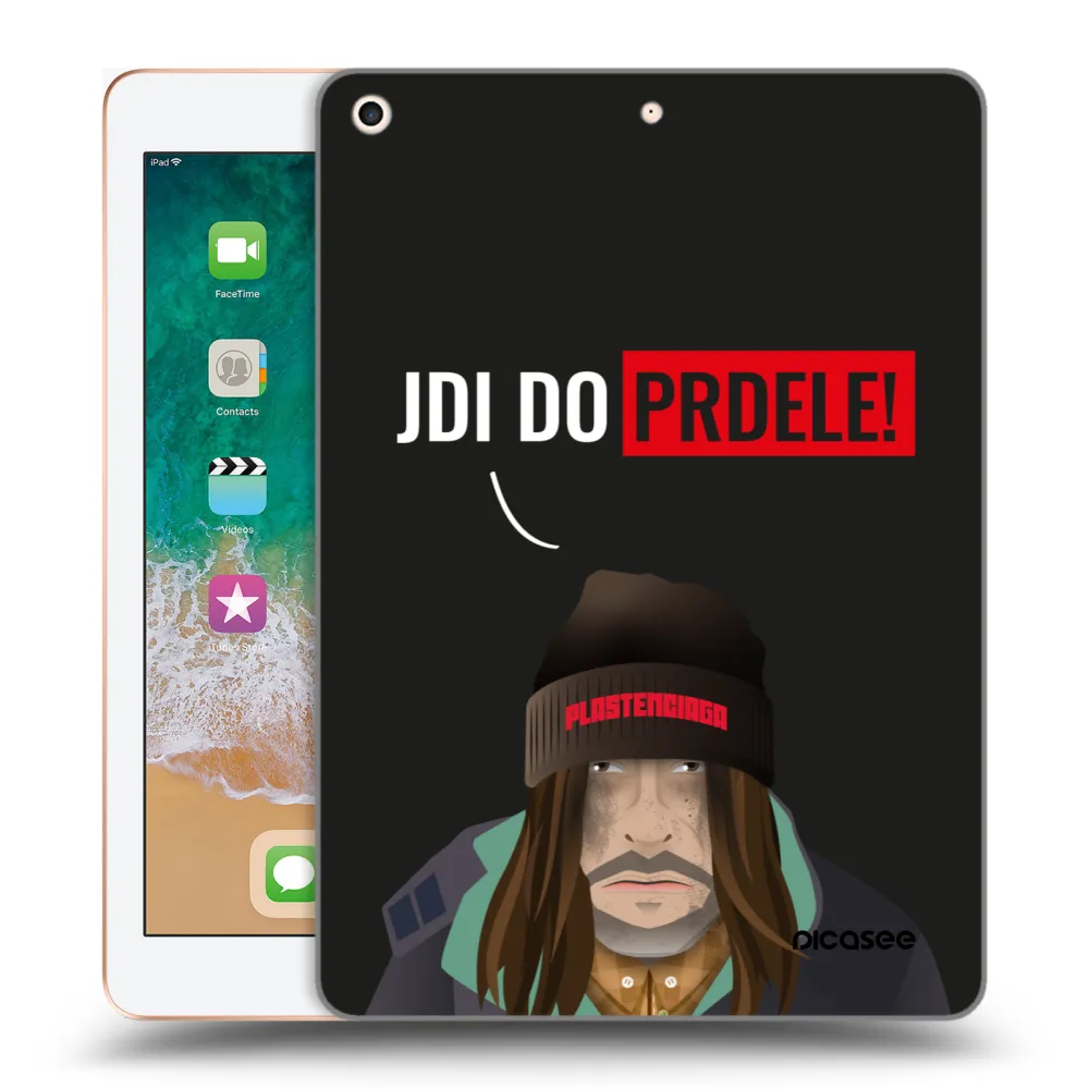 Picasee silikónový prehľadný obal pre Apple iPad 9.7" 2018 (6. gen) - Bezďák