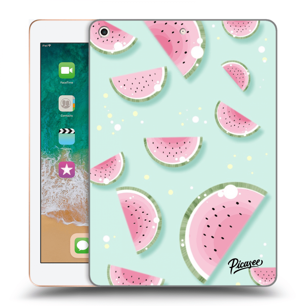 Picasee silikónový prehľadný obal pre Apple iPad 9.7" 2018 (6. gen) - Watermelon 2