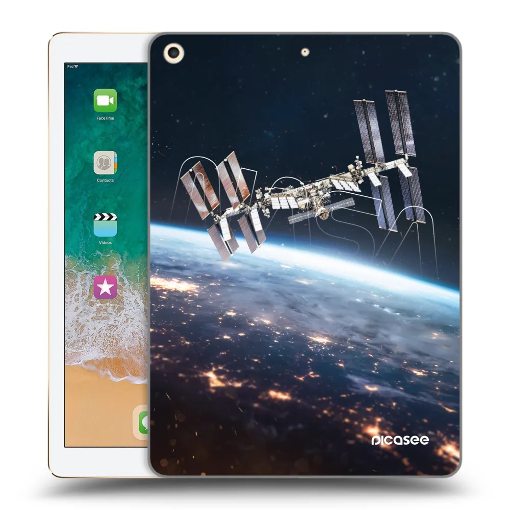 Silikónový prehľadný obal pre Apple iPad 9.7" 2017 (5. gen) - Station