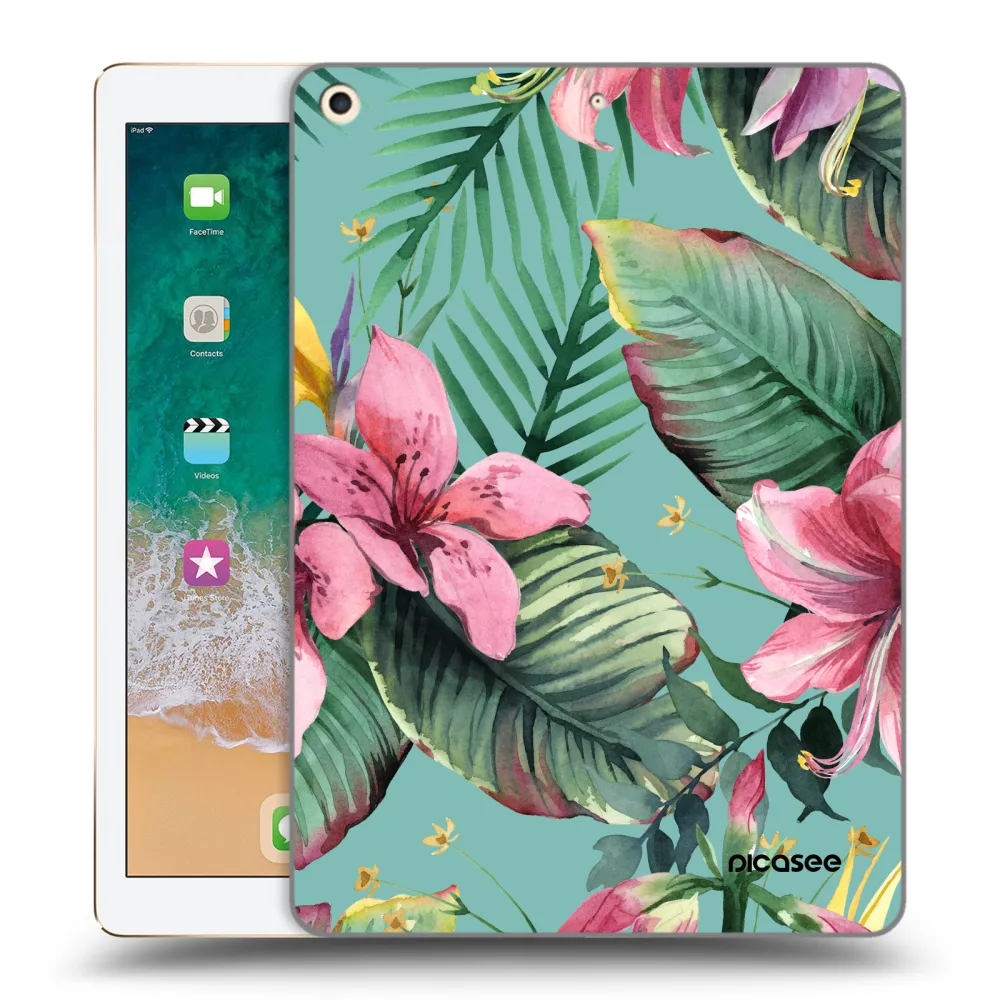 Picasee silikónový prehľadný obal pre Apple iPad 9.7" 2017 (5. gen) - Hawaii