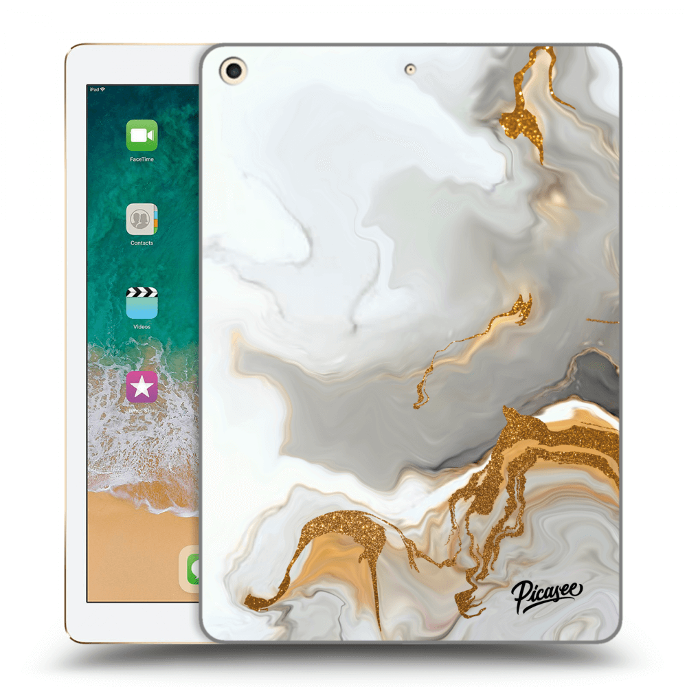 Picasee silikónový čierny obal pre Apple iPad 9.7" 2017 (5. gen) - Her