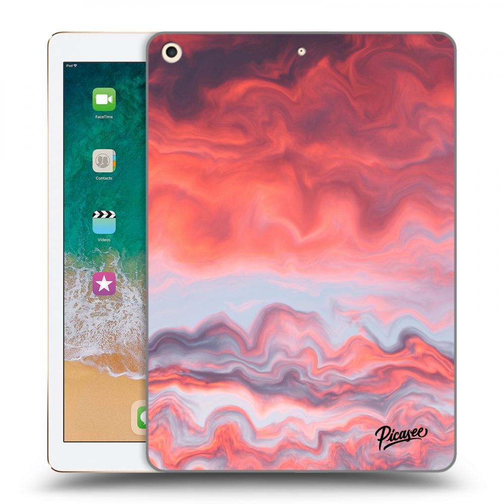 Picasee silikónový čierny obal pre Apple iPad 9.7" 2017 (5. gen) - Sunset