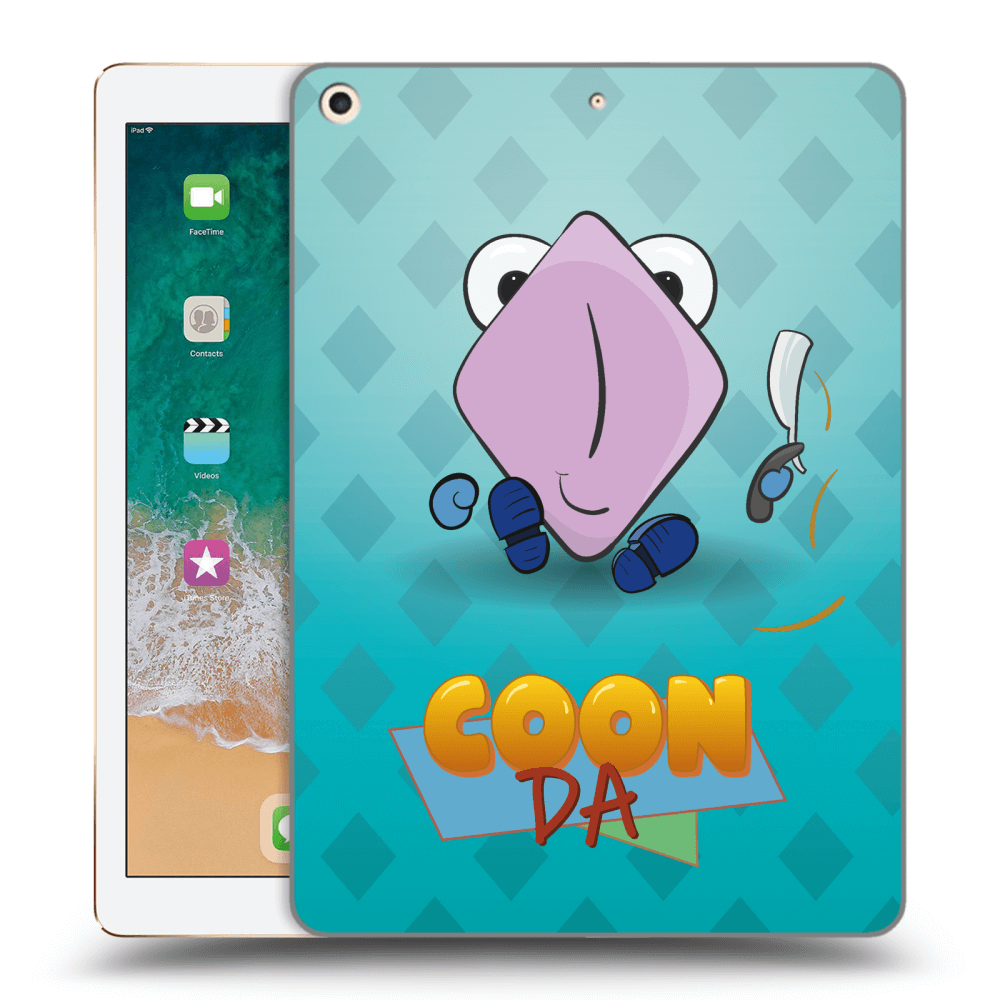 Picasee silikónový prehľadný obal pre Apple iPad 9.7" 2017 (5. gen) - COONDA holátko - světlá