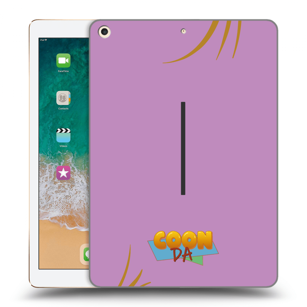Picasee silikónový prehľadný obal pre Apple iPad 9.7" 2017 (5. gen) - COONDA růžovka