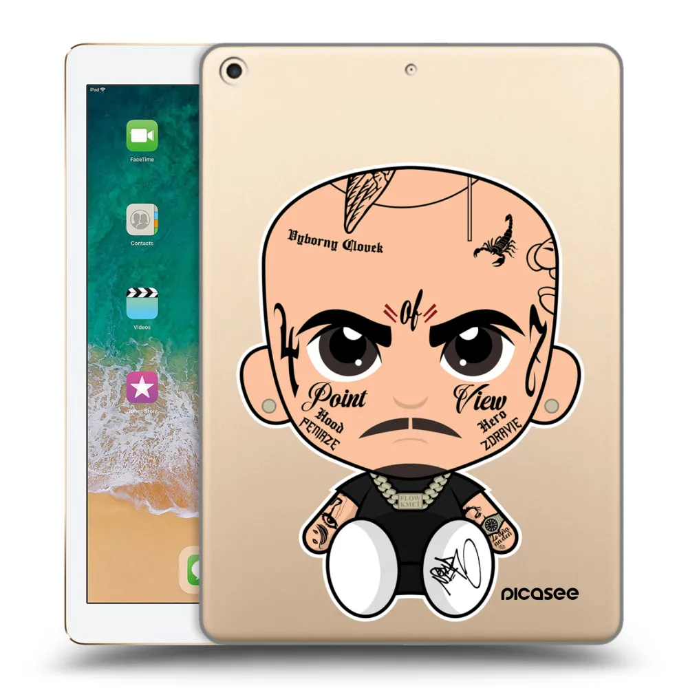 Picasee silikónový prehľadný obal pre Apple iPad 9.7" 2017 (5. gen) - Separ