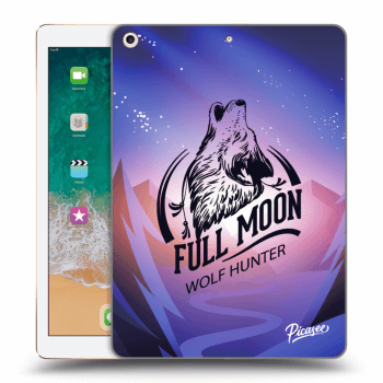 Picasee silikónový prehľadný obal pre Apple iPad 9.7" 2017 (5. gen) - Wolf