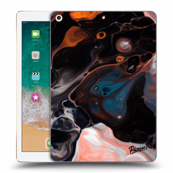 Picasee silikónový prehľadný obal pre Apple iPad 9.7" 2017 (5. gen) - Cream