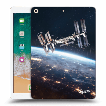 Picasee silikónový prehľadný obal pre Apple iPad 9.7" 2017 (5. gen) - Station