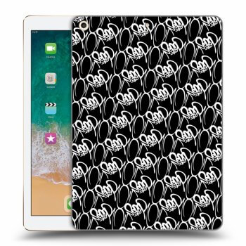 Obal pre Apple iPad 9.7" 2017 (5. gen) - Separ - White On Black 2