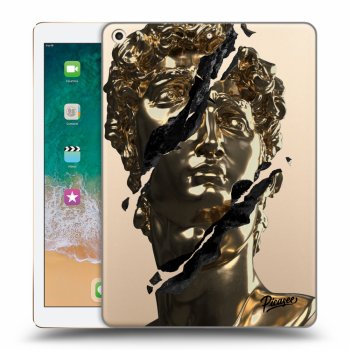 Picasee silikónový prehľadný obal pre Apple iPad 9.7" 2017 (5. gen) - Golder