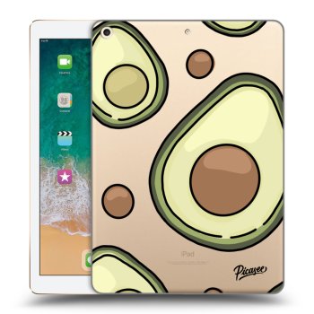Picasee silikónový prehľadný obal pre Apple iPad 9.7" 2017 (5. gen) - Avocado
