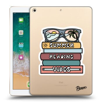 Picasee silikónový prehľadný obal pre Apple iPad 9.7" 2017 (5. gen) - Summer reading vibes