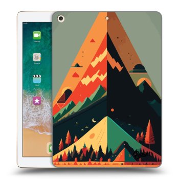Picasee silikónový čierny obal pre Apple iPad 9.7" 2017 (5. gen) - Oregon