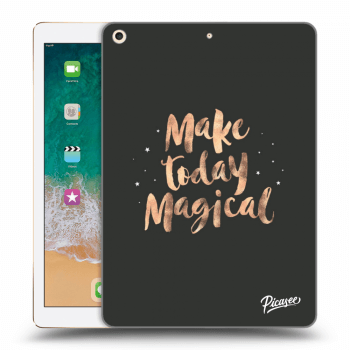 Picasee silikónový čierny obal pre Apple iPad 9.7" 2017 (5. gen) - Make today Magical