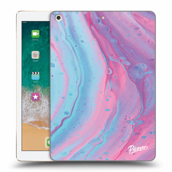 Obal pre Apple iPad 9.7" 2017 (5. gen) - Pink liquid